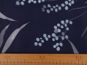 Bavlněná látka / plátno listy / rostliny šíře 220 cm