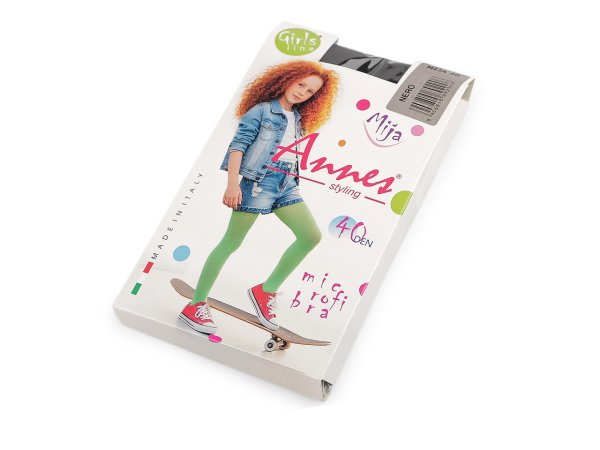 Dívčí punčocháče jednobarevné 40 den