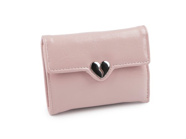 Dámská peněženka srdce 9x11,5 cm