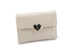 Dámská peněženka srdce 9x11,5 cm