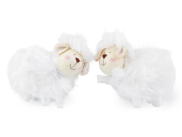 Velikonoční plyšová ovečka