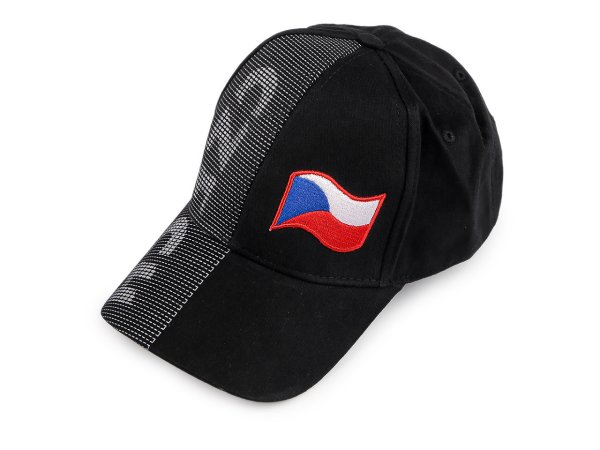 Bavlněná kšiltovka CZECH unisex