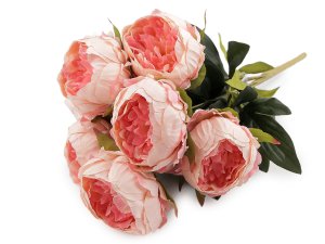 Umělá kytice pivoňka