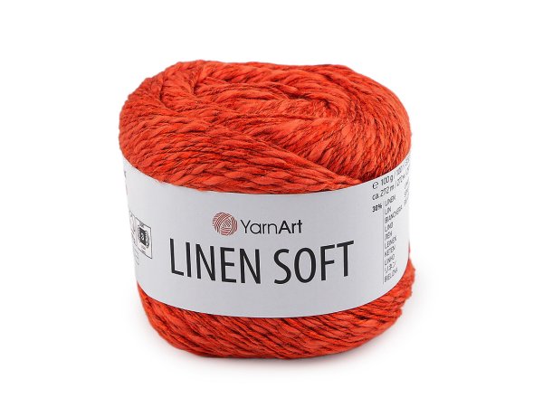Pletací příze Linen Soft 100 g