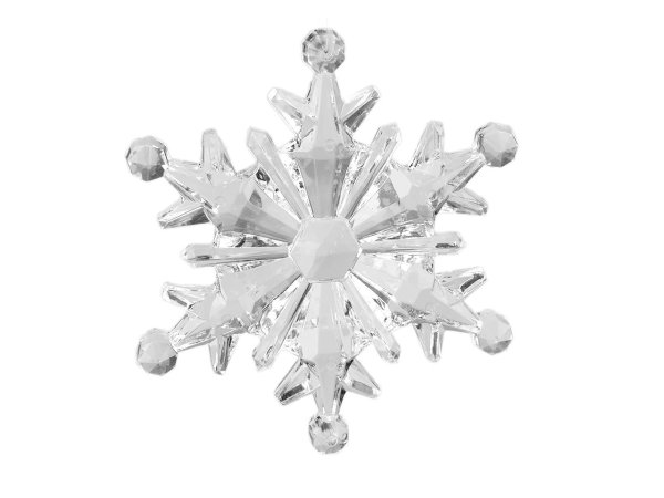 Dekorační vločky Ø10; 11 cm k zavěšení