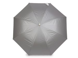 Dámský vystřelovací deštník béžový lem