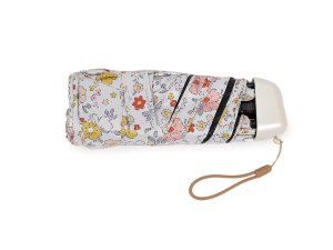 Dámský mini skládací deštník květy