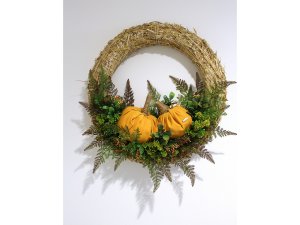 Slaměný věnec Ø50 cm