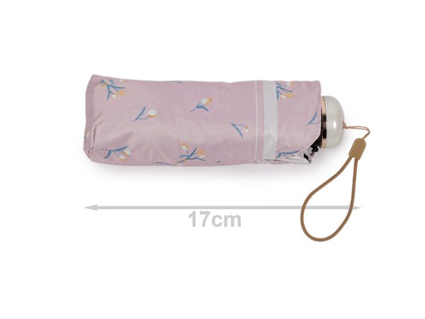 Dámský mini skládací deštník tulipány