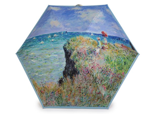 Dámský mini skládací deštník s pouzdrem