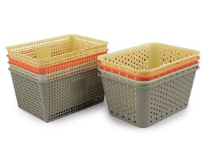 Plastový košík 15x20 cm - 2 designy