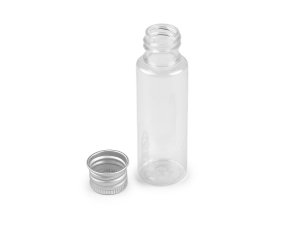 Plastová lahvička se šroubovacím víčkem