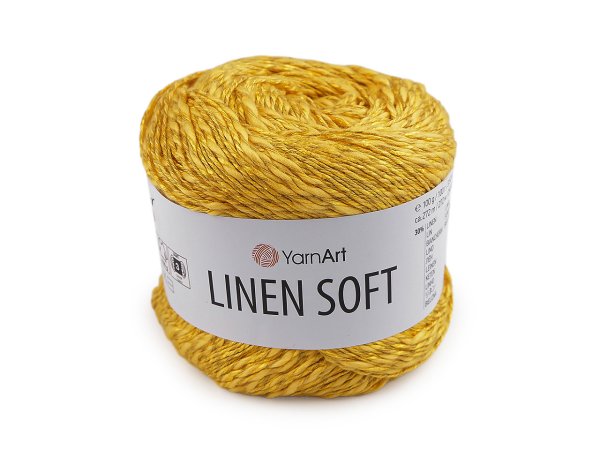 Pletací příze Linen Soft 100 g