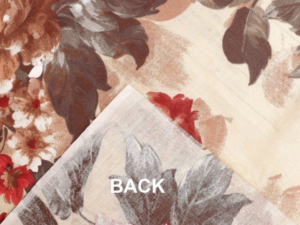 Bavlněná látka / plátno květy / růže šíře 220 cm