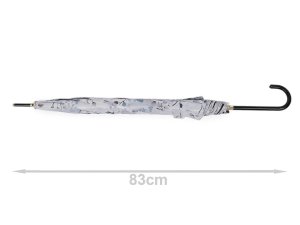 Dámský vystřelovací deštník květy