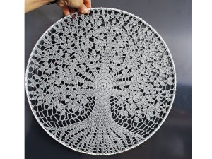 Kovový kruh svařený Ø41cm lakovaný