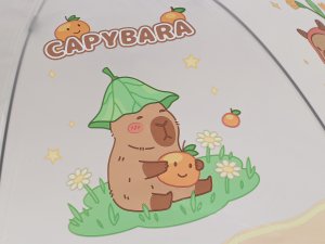 Dětský vystřelovací deštník kapybara