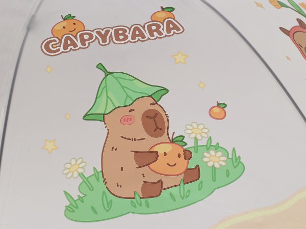 Dětský vystřelovací deštník kapybara