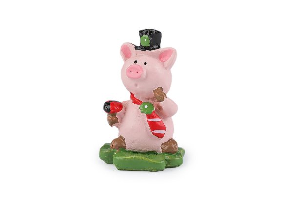 Kominíček, prasátko pro štěstí v dárkové tašce