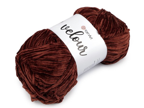 Pletací žinylková příze Velour 100 g