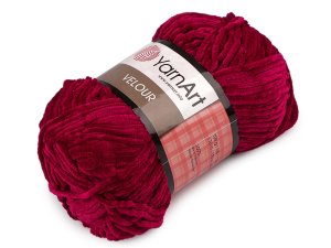 Pletací žinylková příze Velour 100 g