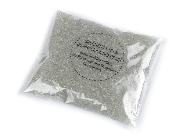 Skleněná výplň do hraček a dekorací 250 g