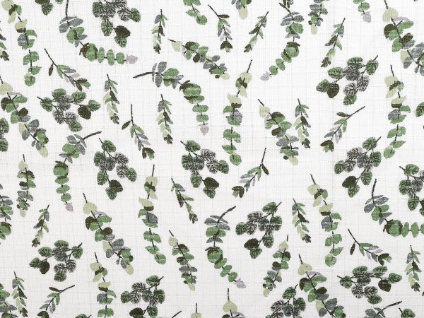 Bavlněná plenkovina / mušelín lístečky