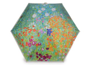 Dámský mini skládací deštník s pouzdrem