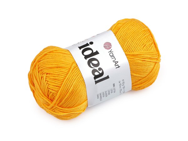 Bavlněná pletací příze Ideal 50 g
