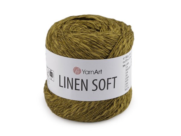 Pletací příze Linen Soft 100 g