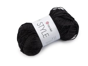 Bavlněná pletací příze Style s viskozovým vláknem 50 g