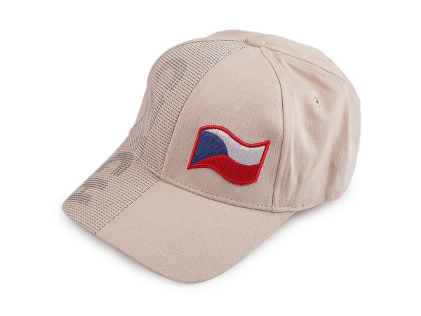 Bavlněná kšiltovka CZECH unisex