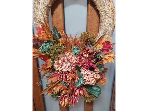 Slaměný věnec Ø35 cm