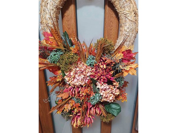 Slaměný věnec Ø35 cm