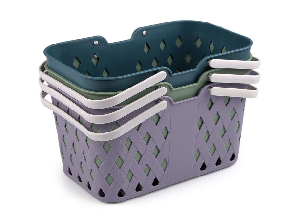 Plastový košík 18x28,5 cm