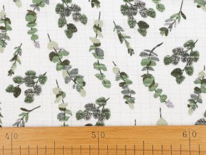 Bavlněná plenkovina / mušelín lístečky