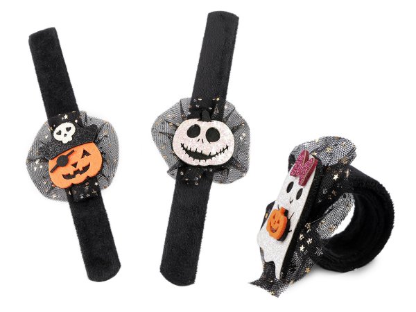 Náramek samonavíjecí Halloween / čarodějnice