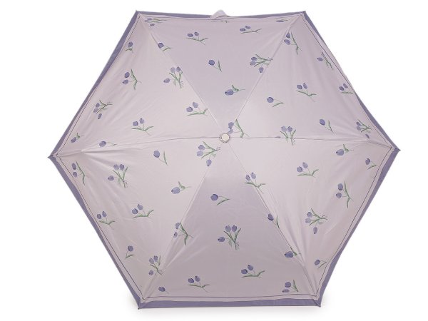 Dámský mini skládací deštník tulipány