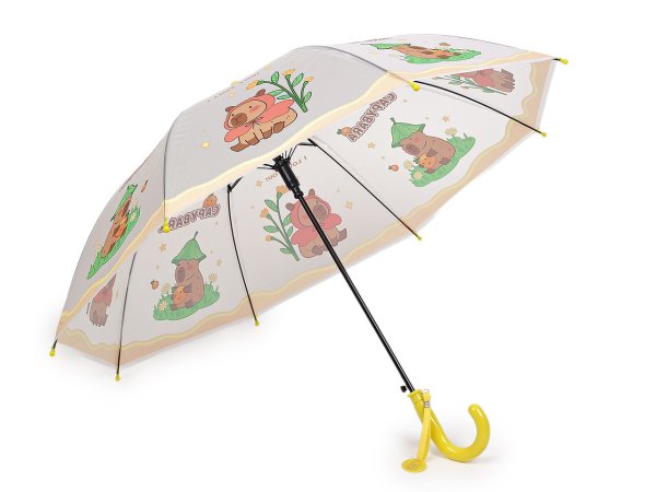 Dětský vystřelovací deštník kapybara