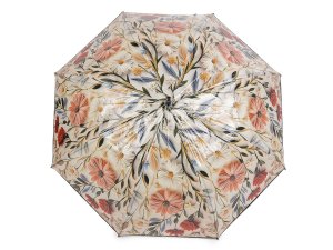 Dámský vystřelovací deštník květy