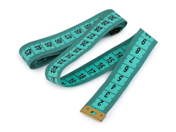 Metr krejčovský 150cm složený