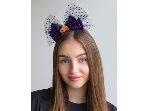Čelenka do vlasů Halloween / čarodějnice