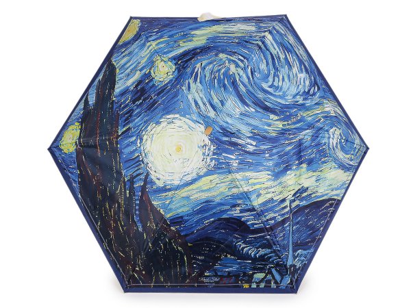 Dámský mini skládací deštník s pouzdrem