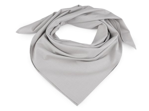 Bavlněný šátek jednobarevný 70x70 cm