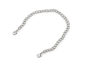 Kovový řetízek na kabelky i oděvy délka 23 cm