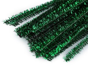 Chlupaté drátky na tvoření lurexové Ø6 mm délka 30 cm