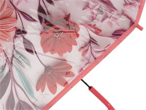 Dámský vystřelovací deštník květy