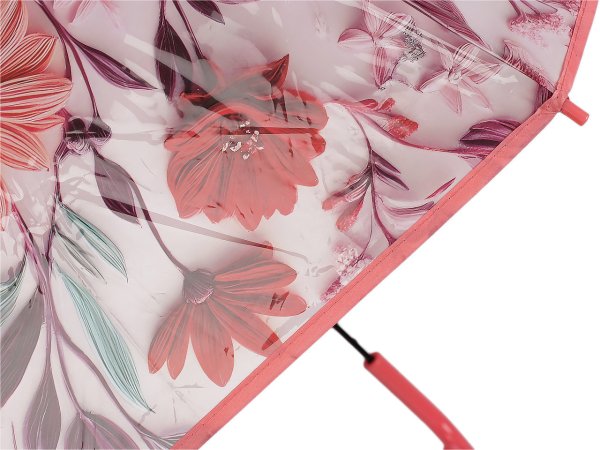 Dámský vystřelovací deštník květy