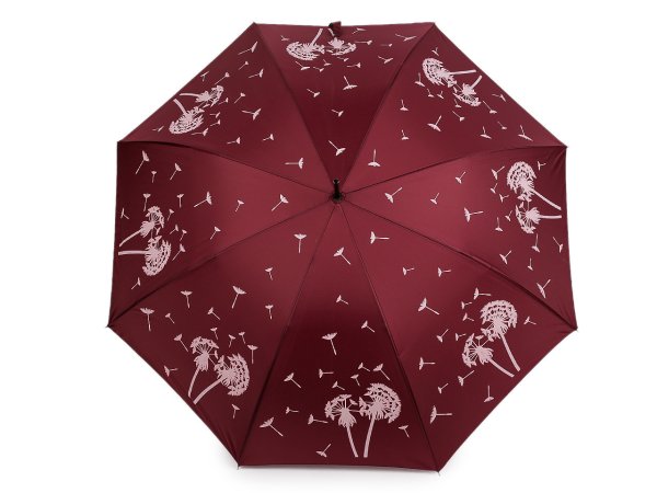 Dámský vystřelovací deštník pampelišky kouzelný