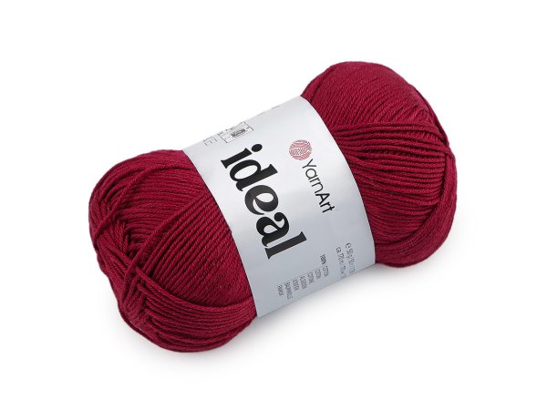 Bavlněná pletací příze Ideal 50 g